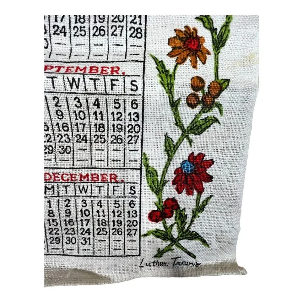Linen 1975‎ Wall Calendar